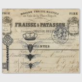 Ephemera-Decoupage-Poster Geschenkpapier (Flach)