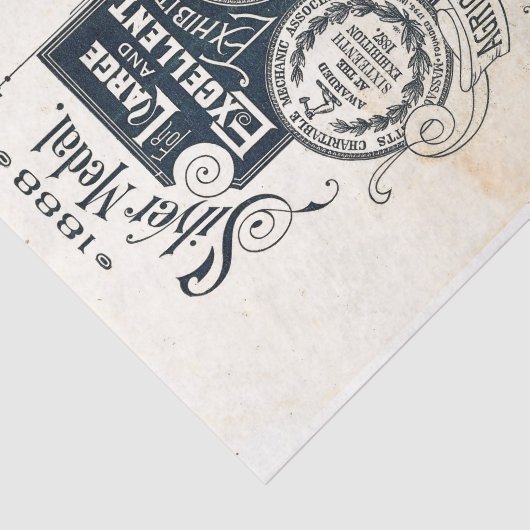 Ephemera Decoupage Seidenpapier (Ausschnitt)