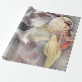 Ephemera Decoupage Vintag Fairy Geschenkpapier