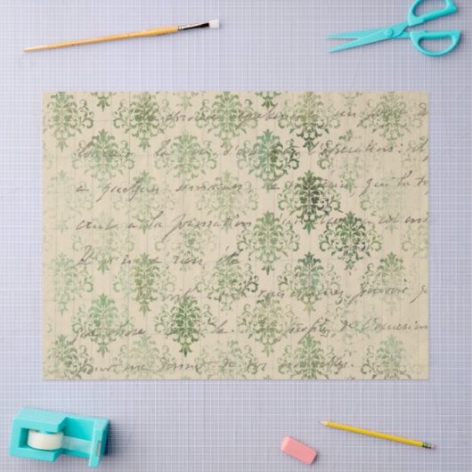 Ephemera Distressed Paper Series Design 11 Seidenpapier (Basteln)