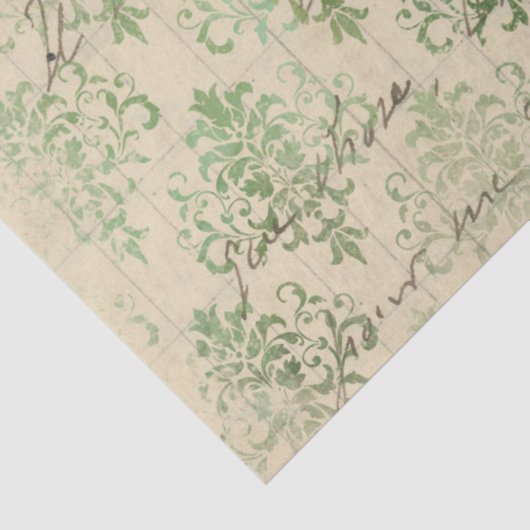 Ephemera Distressed Paper Series Design 11 Seidenpapier (Detail)