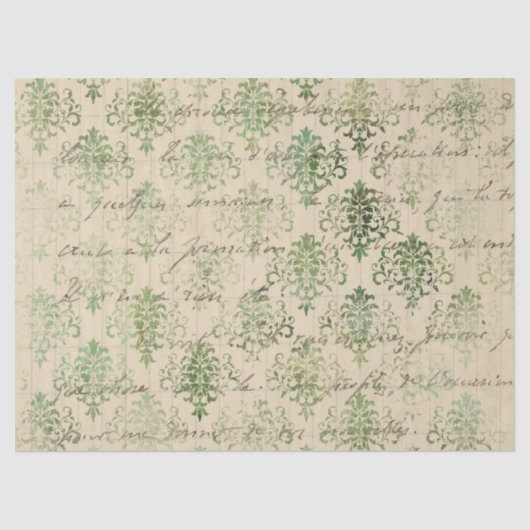 Ephemera Distressed Paper Series Design 11 Seidenpapier (Vorderseite)