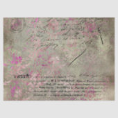 Ephemera Distressed Paper Series Design 1 Seidenpapier (Vorderseite)