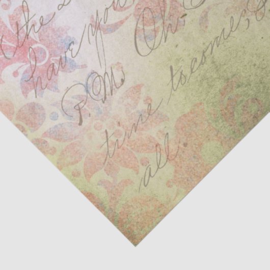 Ephemera Distressed Paper Series Design 2 Seidenpapier (Detail)