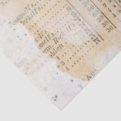 Ephemera Distressed Paper Series Design 3 Seidenpapier (Detail)