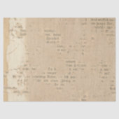 Ephemera Distressed Paper Series Design 5 Seidenpapier (Vorderseite)