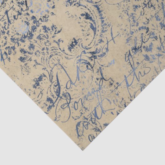 Ephemera Distressed Paper Series Design 6 Seidenpapier (Detail)