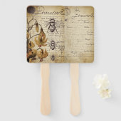 Ephemera Fan Fächer (Vorne und Hinten)