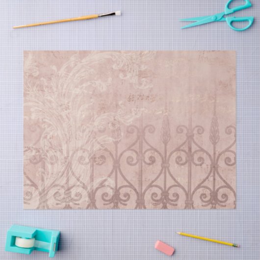 Ephemera French Paper Series Design 12 Seidenpapier (Basteln)