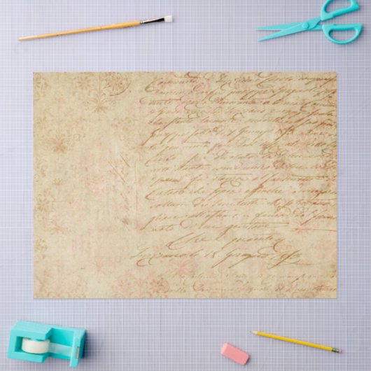 Ephemera French Paper Series Design 2 Seidenpapier (Basteln)