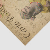 Ephemera French Postcard Sinti und Roma - Frauende Seidenpapier (Ausschnitt)