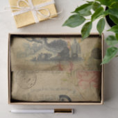 Ephemera French Postcard Toucan Bird Decoupage Seidenpapier (Geschenk)