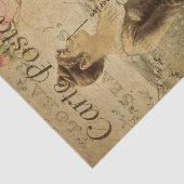 Ephemera French Women in Countryside Decoupage Seidenpapier (Ausschnitt)