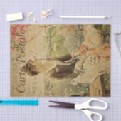 Ephemera French Women in Countryside Decoupage Seidenpapier (Handwerk)