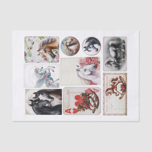 Ephemera Fussy Cuts Seidenpapier (Vorderseite)