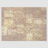 Ephemera Gold Paper Series Design 11 Seidenpapier (Vorderseite)