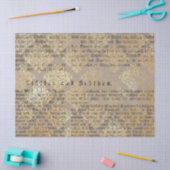 Ephemera Gold Paper Series Design 15 Seidenpapier (Basteln)