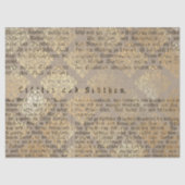 Ephemera Gold Paper Series Design 15 Seidenpapier (Vorderseite)