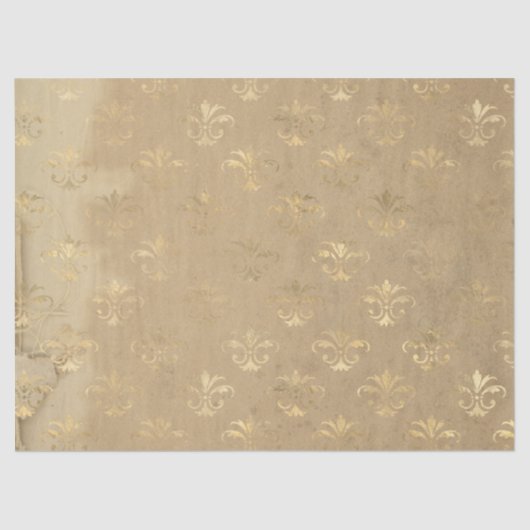 Ephemera Gold Paper Series Design 17 Seidenpapier (Vorderseite)