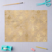 Ephemera Gold Paper Series Design 19 Seidenpapier (Basteln)