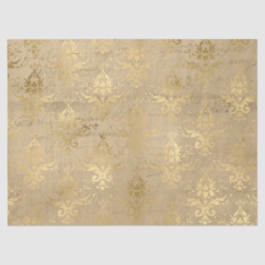 Ephemera Gold Paper Series Design 19 Seidenpapier (Vorderseite)