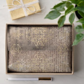 Ephemera Gold Paper Series Design 20 Seidenpapier (Geschenk)