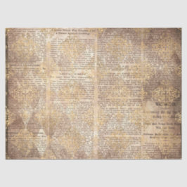 Ephemera Gold Paper Series Design 20 Seidenpapier