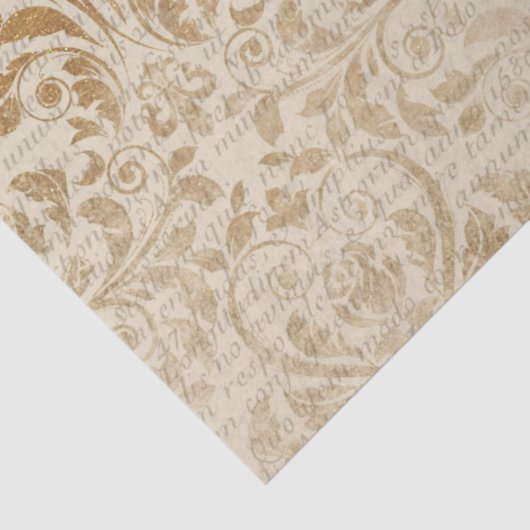 Ephemera Gold Paper Series Design 5 Seidenpapier (Detail)