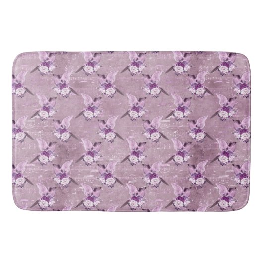 Ephemera Lavendel Paper Series Design 10 Badematte (Vorderseite)