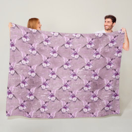 Ephemera Lavendel Paper Series Design 10 Fleecedecke