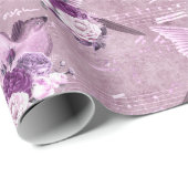 Ephemera Lavendel Paper Series Design 10 Geschenkpapier (Rolleneckpunkt)