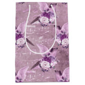 Ephemera Lavendel Paper Series Design 10 Mittlere Geschenktüte (Vorderseite)