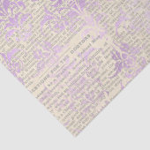 Ephemera Lavendel Paper Series Design 13 Seidenpapier (Detail)