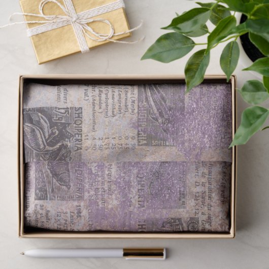 Ephemera Lavendel Paper Series Design 15 Seidenpapier (Geschenk)