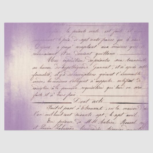 Ephemera Lavendel Paper Series Design 21 Seidenpapier (Vorderseite)