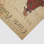 Ephemera Mutter und Tochter, die auf der Entdeckun Seidenpapier (Ausschnitt)