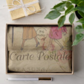 Ephemera Mutter und Tochter, die auf der Entdeckun Seidenpapier (Geschenk)