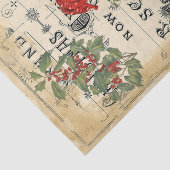 Ephemera Niedlich Kid Christmas Ad Poster Decoupag Seidenpapier (Ausschnitt)