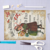 Ephemera Niedlich Kid French Theater Poster Entdec Seidenpapier (Handwerk)