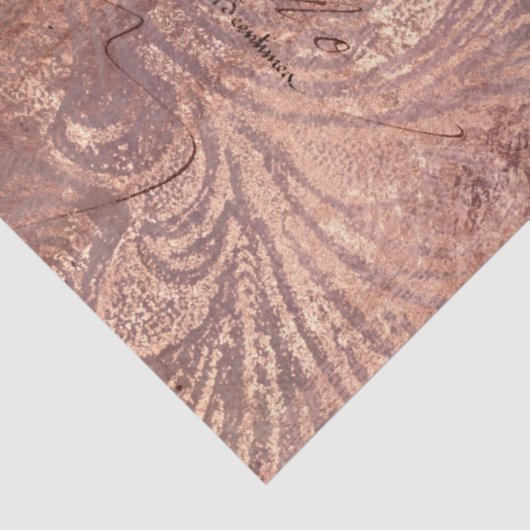 Ephemera Pink Paper Series Design 12 Seidenpapier (Detail)