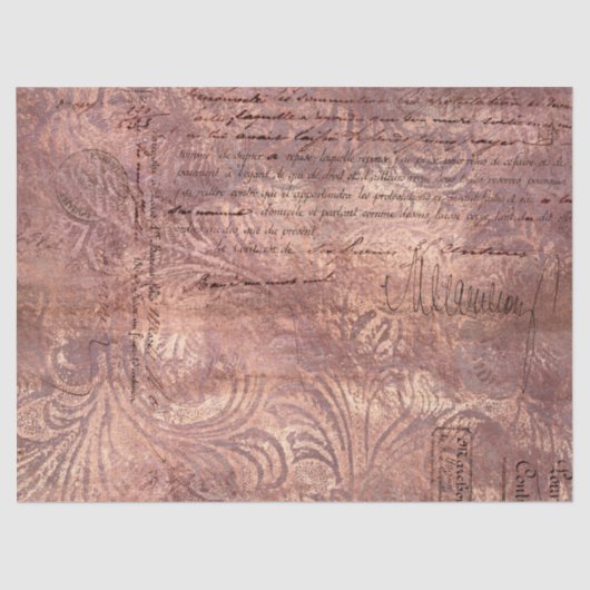 Ephemera Pink Paper Series Design 12 Seidenpapier (Vorderseite)