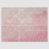 Ephemera Pink Paper Series Design 13 Seidenpapier (Vorderseite)