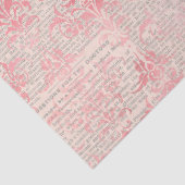 Ephemera Pink Paper Series Design 15 Seidenpapier (Detail)