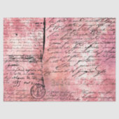 Ephemera Pink Paper Series Design 16 Seidenpapier (Vorderseite)