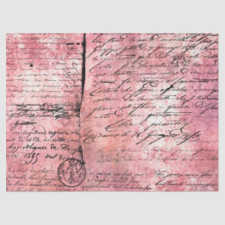 Ephemera Pink Paper Series Design 16 Seidenpapier