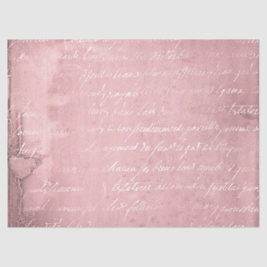 Ephemera Pink Paper Series Design 19 Seidenpapier (Vorderseite)