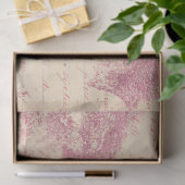 Ephemera Pink Paper Series Design 8 Seidenpapier (Geschenk)