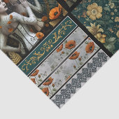 Ephemera Poetic Gothic Motifs  Seidenpapier (Ausschnitt)