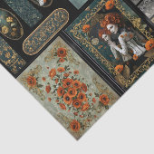 Ephemera Poetic Gothic Motifs  Seidenpapier (Ausschnitt)