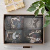 Ephemera Poetic Gothic Motifs  Seidenpapier (Geschenk)